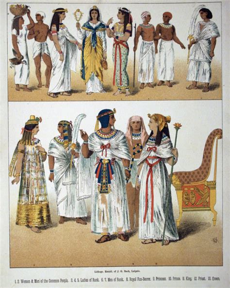 old egypt women clothes